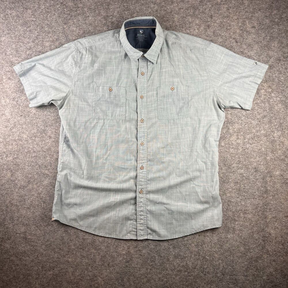 Kuhl Karib Men’s Hiking Short Sleeve Shirt Size XL